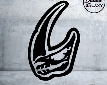 Mudhorn Signet SVG – Mandalorian Star Wars Design (Digital Download)