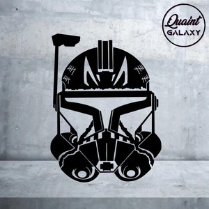 Captain Rex SVG - Digital Download- Minimalist - SVG - PNG - Star wars - Cricut Design - star wars svg