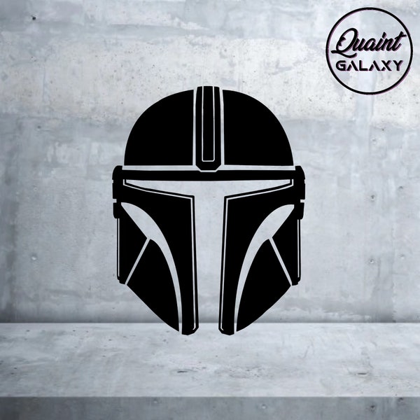 Mandalorian Helm -SVG - Digitale Download- SVG - PNG - Star wars - Mando - Baby yoda- Cricut Design - Mando Mud Horn - star wars svg