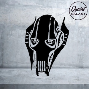 Grievous Head SVG - Descarga digital- General Grievous - clon wars - SVG - PNG - Star wars - Cricut Design - star wars svg