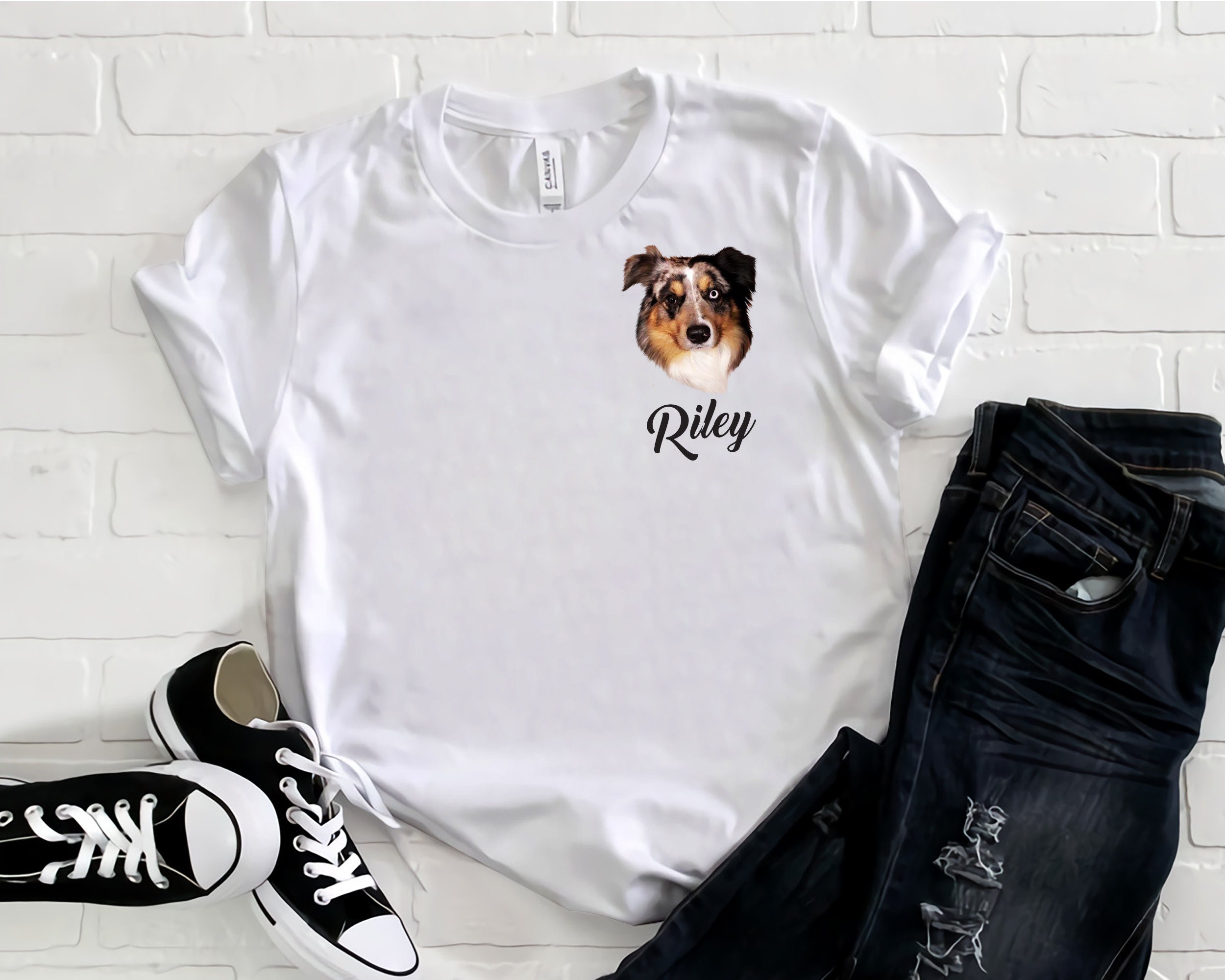 Custom Pet Face Shirt Custom Dog Shirt Custom Face Shirt | Etsy