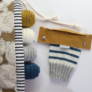 Springis Needle Parking - PDF - Sewing instructions + pattern - Bag for needles of 15 cm length - for beginners and advanced