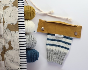 Springis Needle Parking - PDF - Sewing instructions + pattern - Bag for needles of 15 cm length - for beginners and advanced