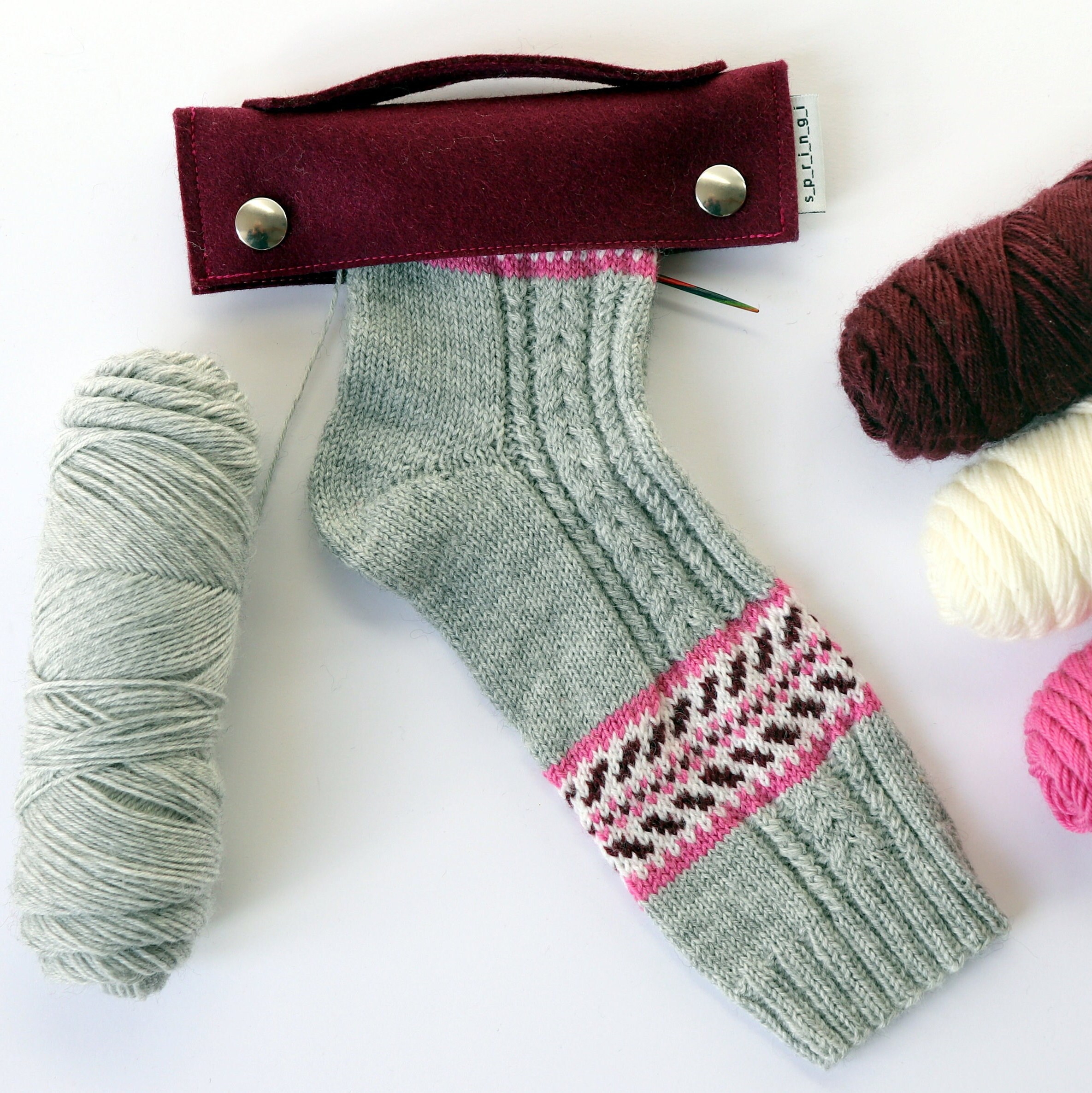Springi Springi's Needle Parking - PDF Sewing Instructions + Pattern in German ...