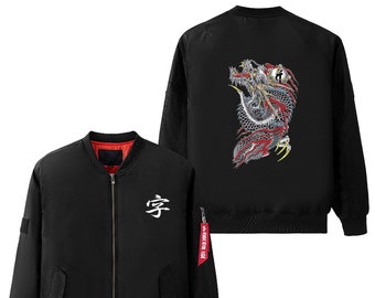 nike kanji bomber jacket