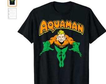 Aquaman Logo Etsy