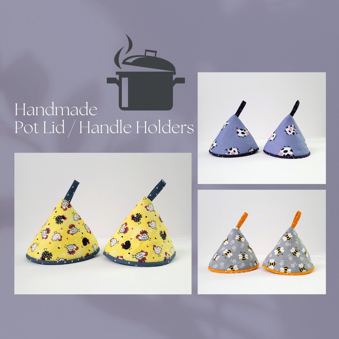 Handmade Pot Lid / Handle Holders Pot Handle Holder Pot Etsy