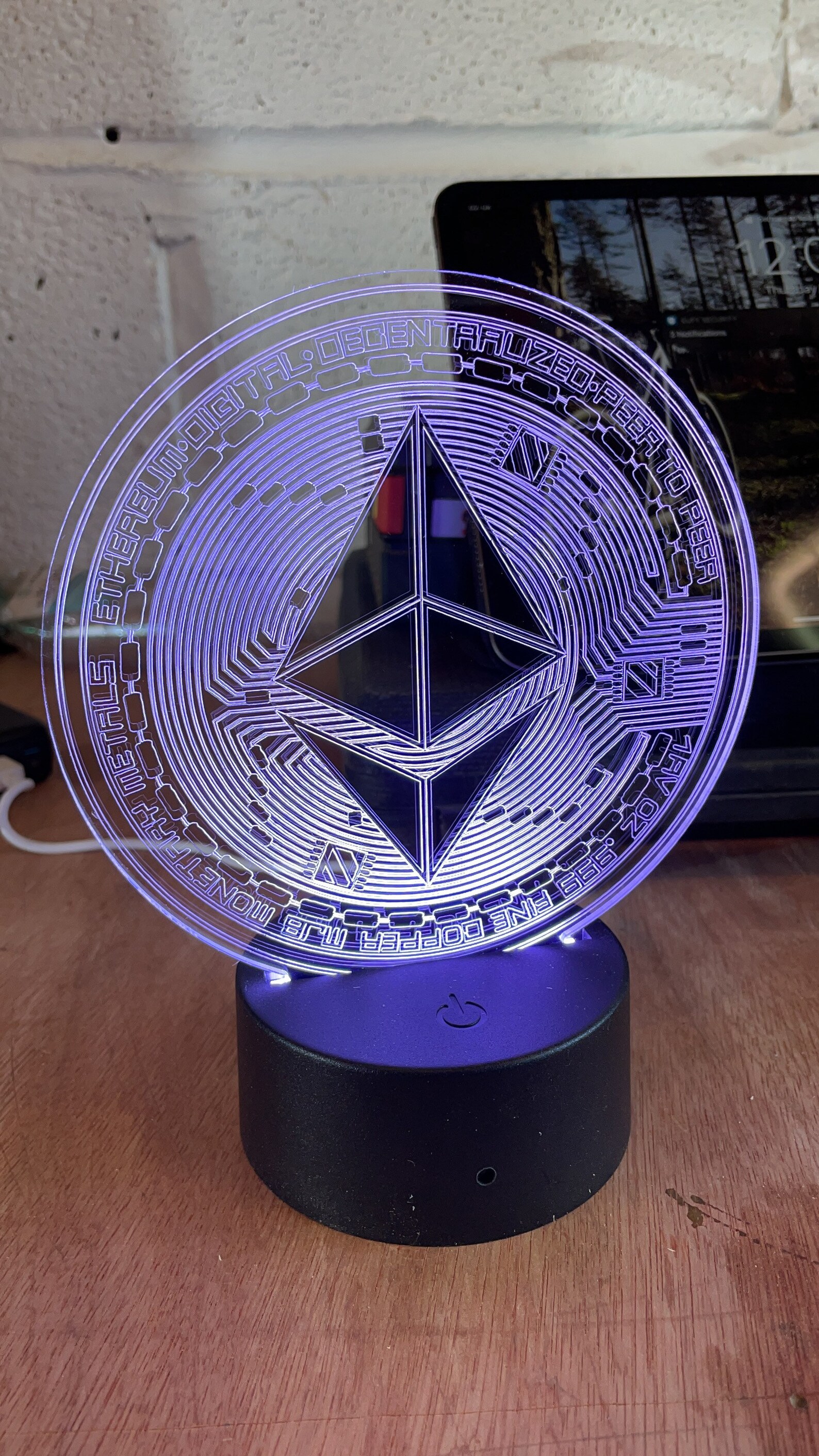 Crypto Currency Lights Made in Uk. Etsy UK