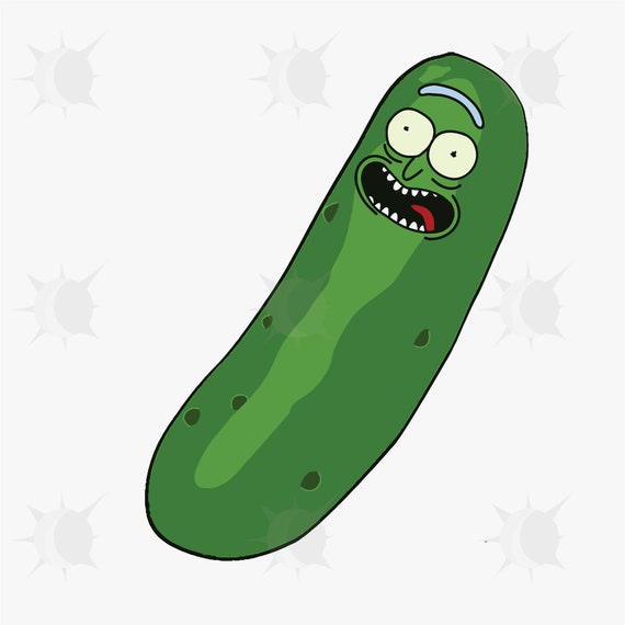 Pickle Rick SVG PNG Cricut | Etsy