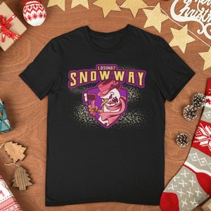 Funny Christmas Shirt for Christmas Ladies TShirt Holiday T-Shirt for Women Gift for Christmas Gift for Her Christmas Shirt Funny Snowman