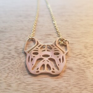 French Bulldog Pendant Necklace image 2