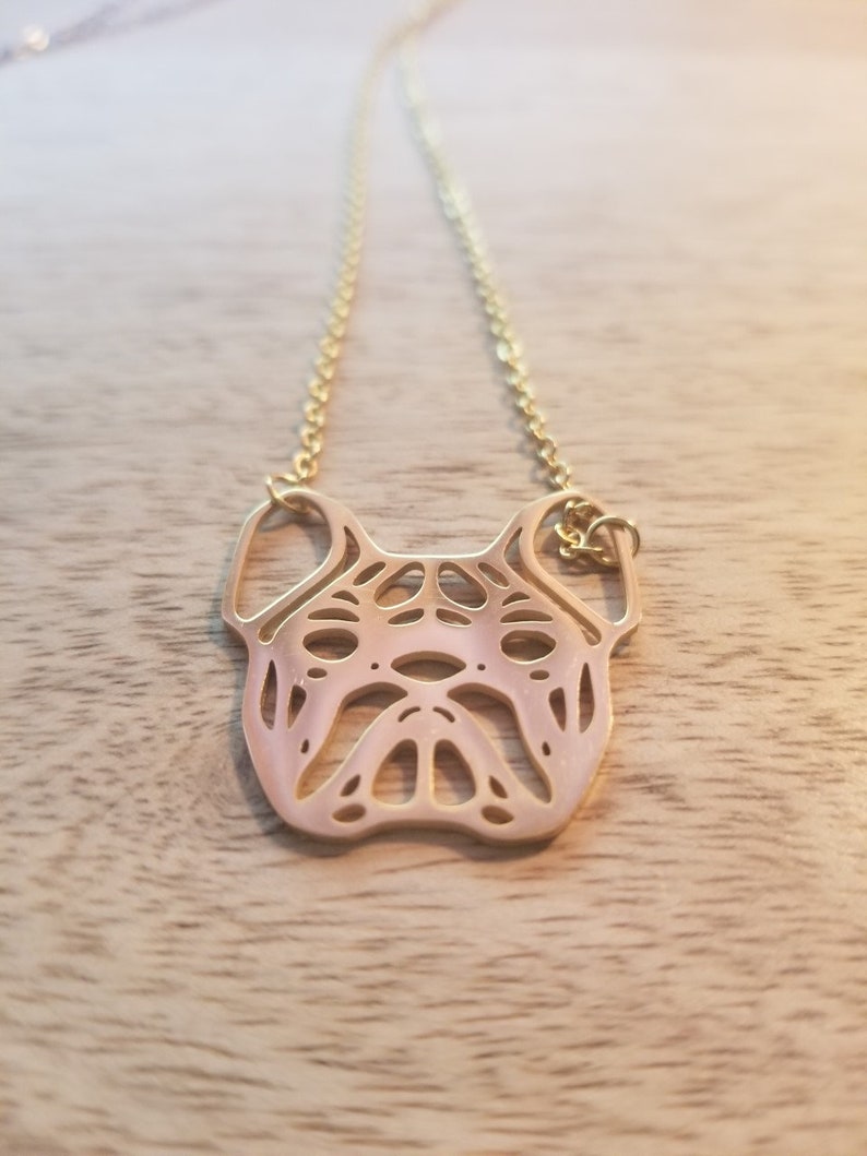 French Bulldog Pendant Necklace image 2