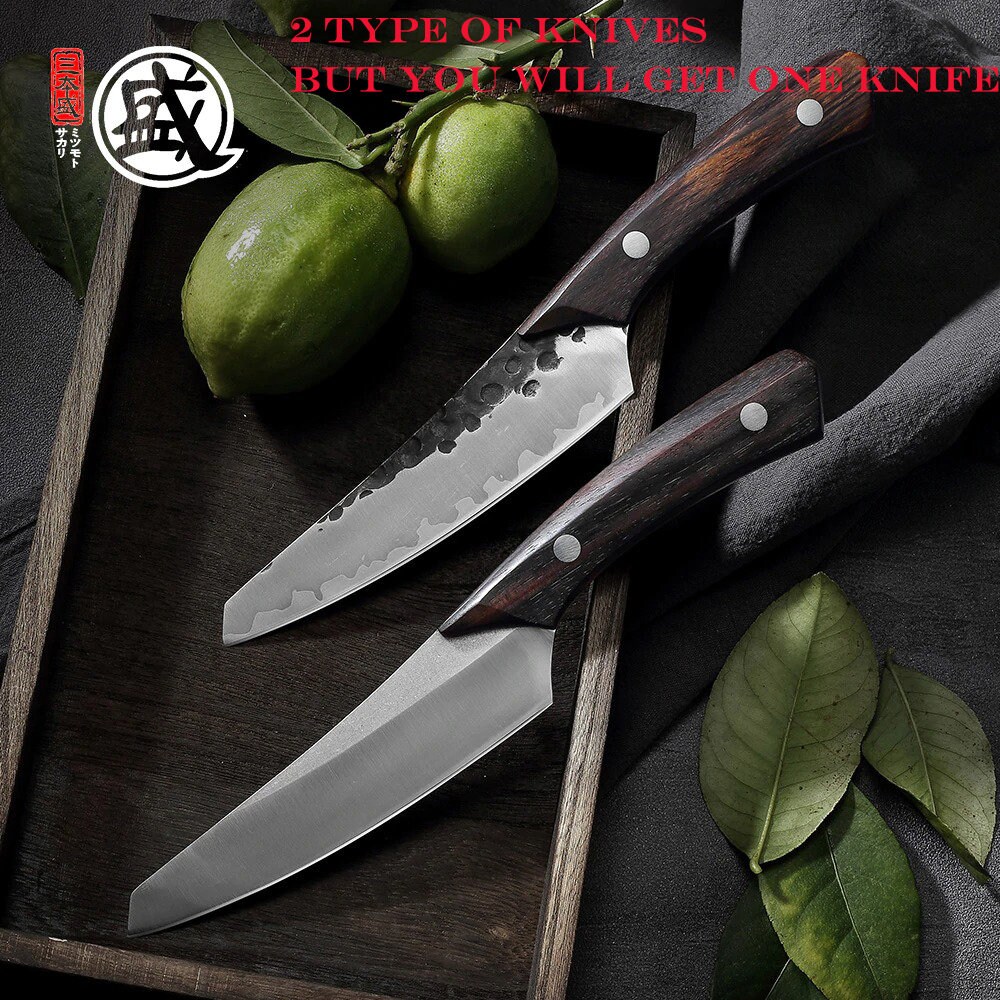 Japanese Kitchen Gyuto Chef Knife 5.11 Hammered JAPAN Etsy