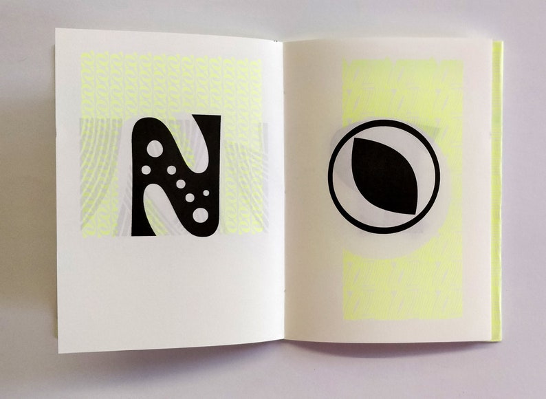 Zine + Uppercase Font + Patterns - Etsy