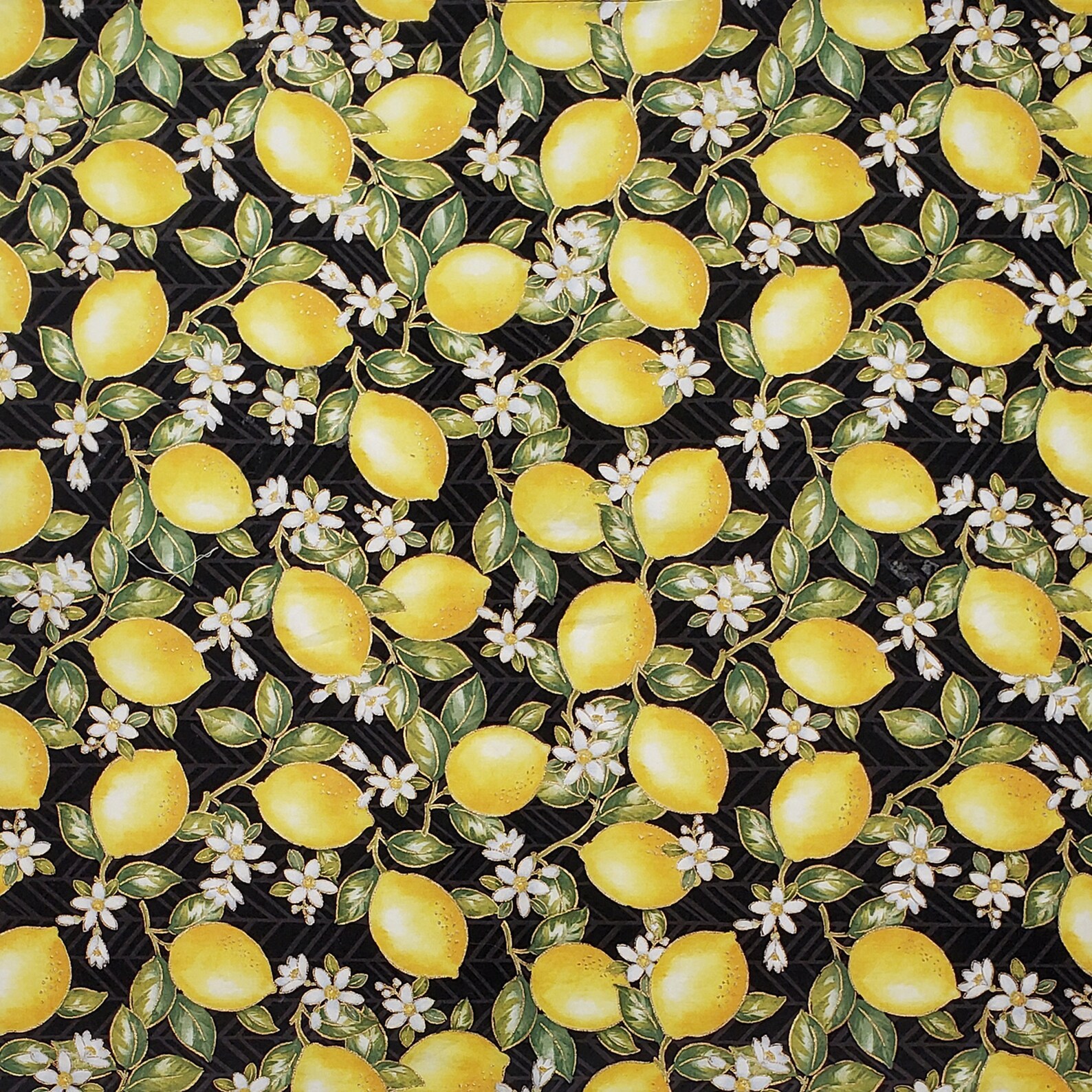 Lemon Fabric Napkins Set of 4 - Etsy Denmark