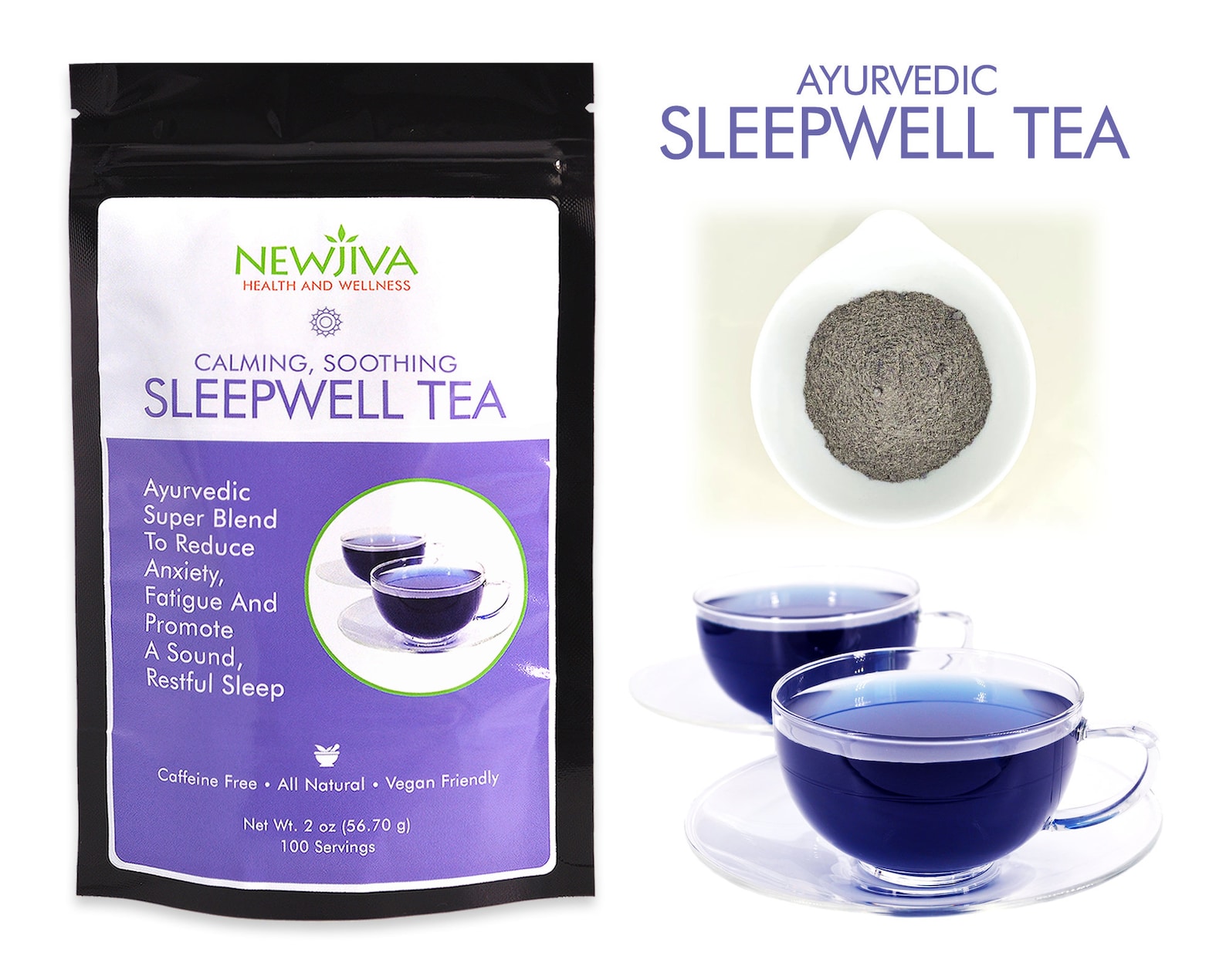 SLEEPWELL TEA. Sound Sleep Sleep Aid Bedtime Tea Nervous Etsy