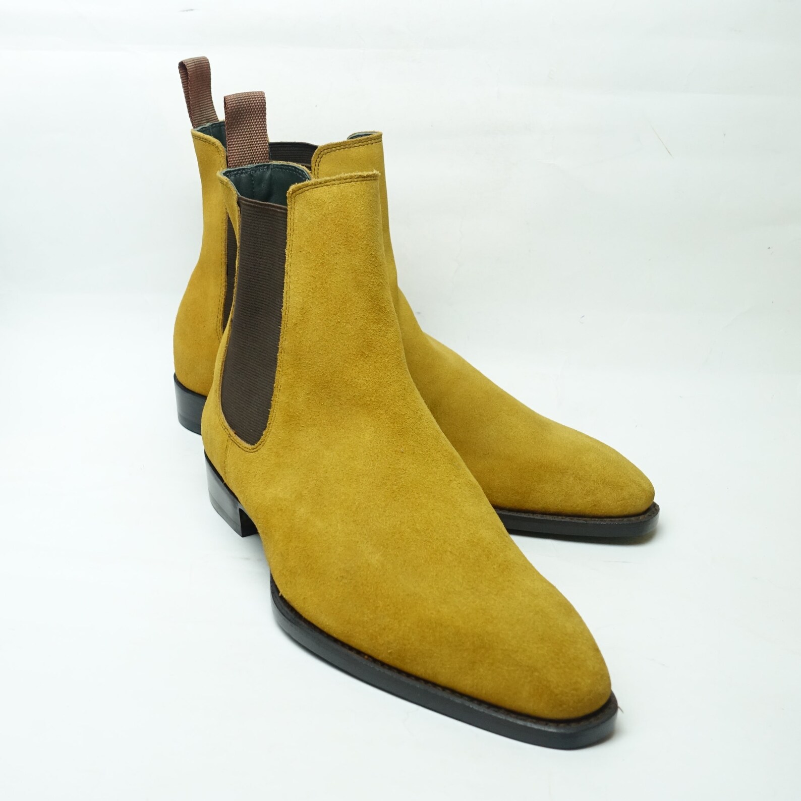 mens suede chelsea boots