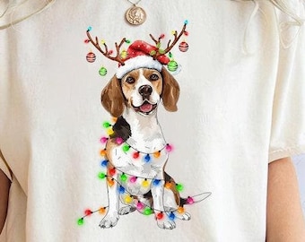 Christmas Beagle Sweatshirt,Beagle Christmas Shirt Christmas Dog Shirt For Dog Lover