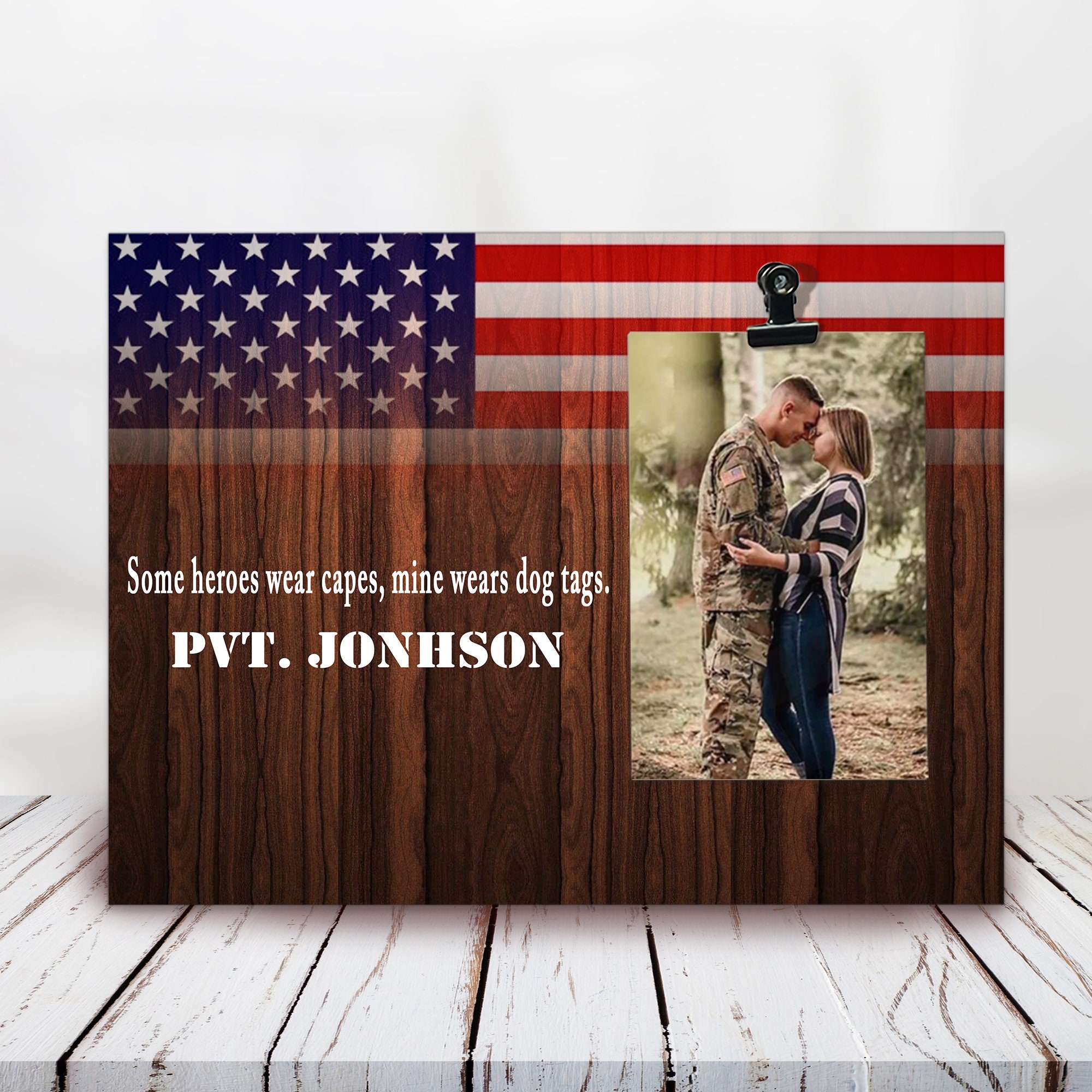 Army Wife Gift Army Military Picture Frame Proud Army Family