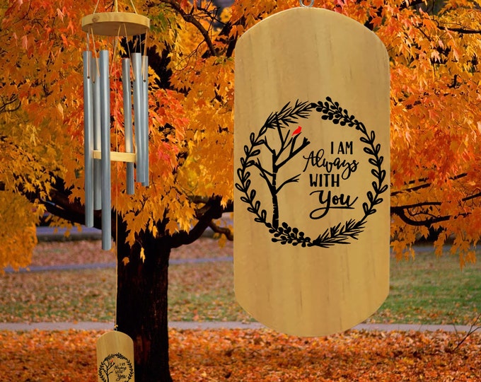 Personalized Wind Chimes | Memorial Tribute | In Loving Memory Of | Wind Chime | In Memory Of | Remembrance Wind Chime