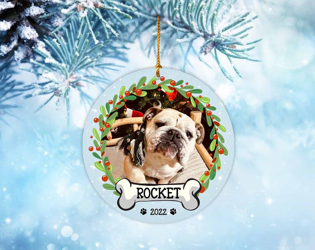 Personalized Pet Ornament Custom Dog Christmas Ornament Pet - Etsy