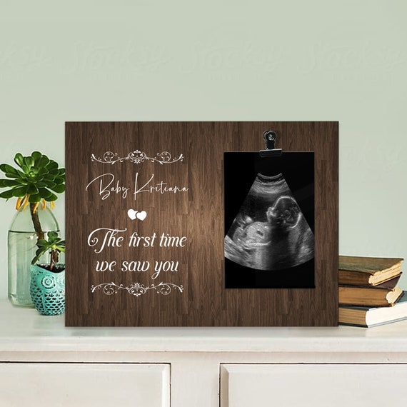 Pregnancy Announcement Frame, Baby Ultrasound Frame, Ultrasound Picture  Frame, Ultrasound Gift, Pregnancy Announcement Grandparents -  UK