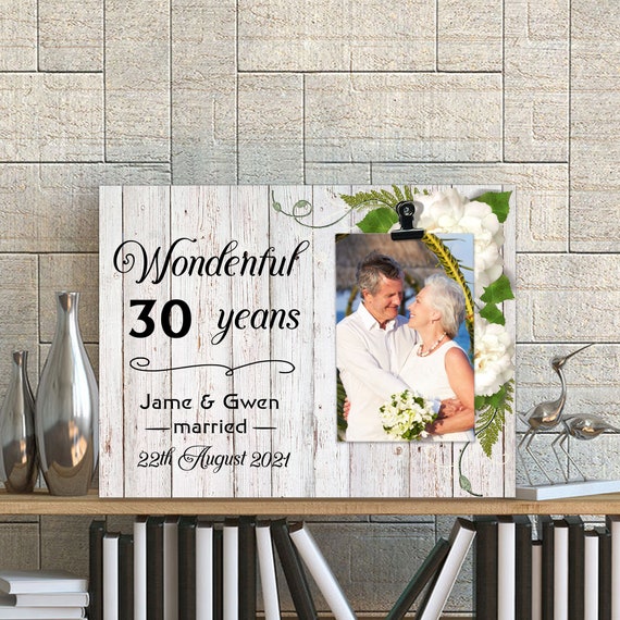 Detailed 30 Years Of Wedding Anniversary View Concept Detailed 30 Years Of Wedding Anniversary View Concept