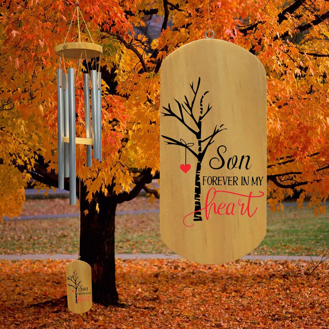 Loss of Son Loss of Child Sympathy Gift Memory Wind Chimes Etsy