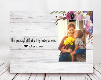 Mom Mother's Day Gift For Mom Wife From Kids  Mom Mommy Picture Frame  Mom Gift  Gift For Mom 5x7 Picture Frame