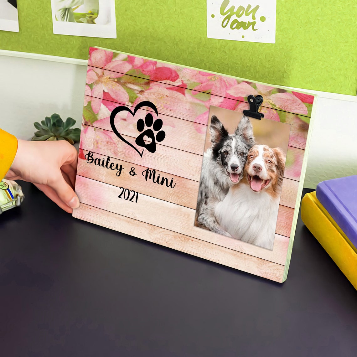Haustier Verlust Geschenk ERINNERUNG Rahmen Katze Hund Etsy