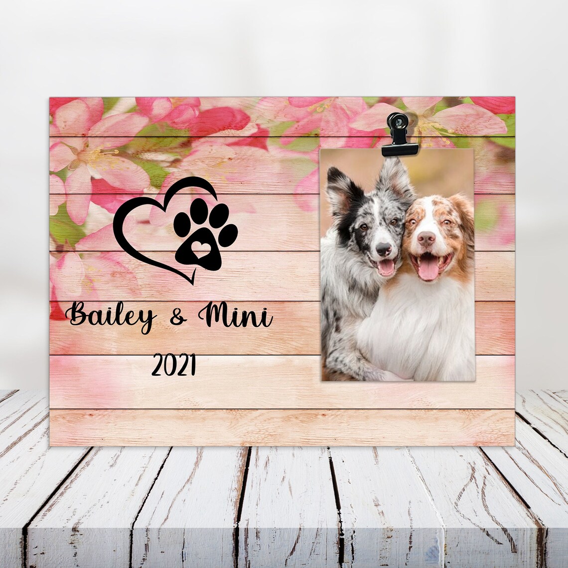 Haustier Verlust Geschenk ERINNERUNG Rahmen Katze Hund Etsy