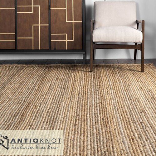 Extra Large Jute Rug. Natural and Ecologic Jute Rug. Natural Etsy UK