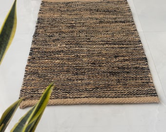 Tie-Dye Jute Runner Rug | Single Ply Hemp, High Traffic Areas