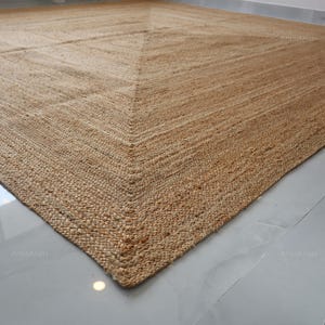 Antiqknot Handbraided Natural Jute Rug