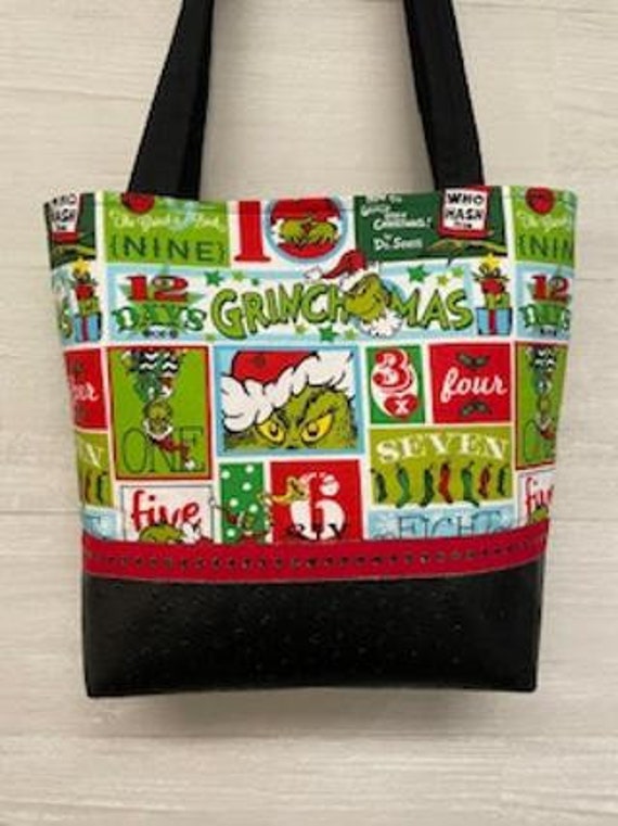 Gingerbread Lane Shoulder Bag Purse Holiday Christmas Village Tote