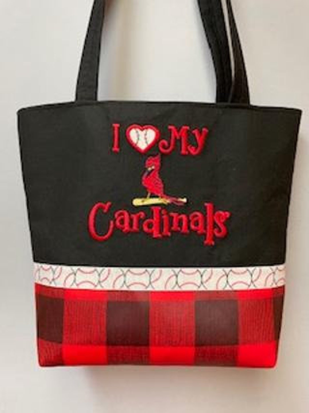 St. Louis Cardinals Purse With a Vinyl Bottom Etsy