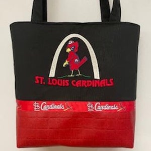 St. Louis Cardinals Purse with a Vinyl Bottom