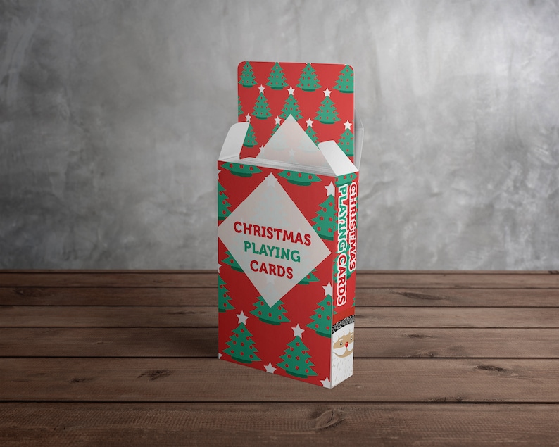 Christmas Playing Cards – Colourful 52-Card Deck