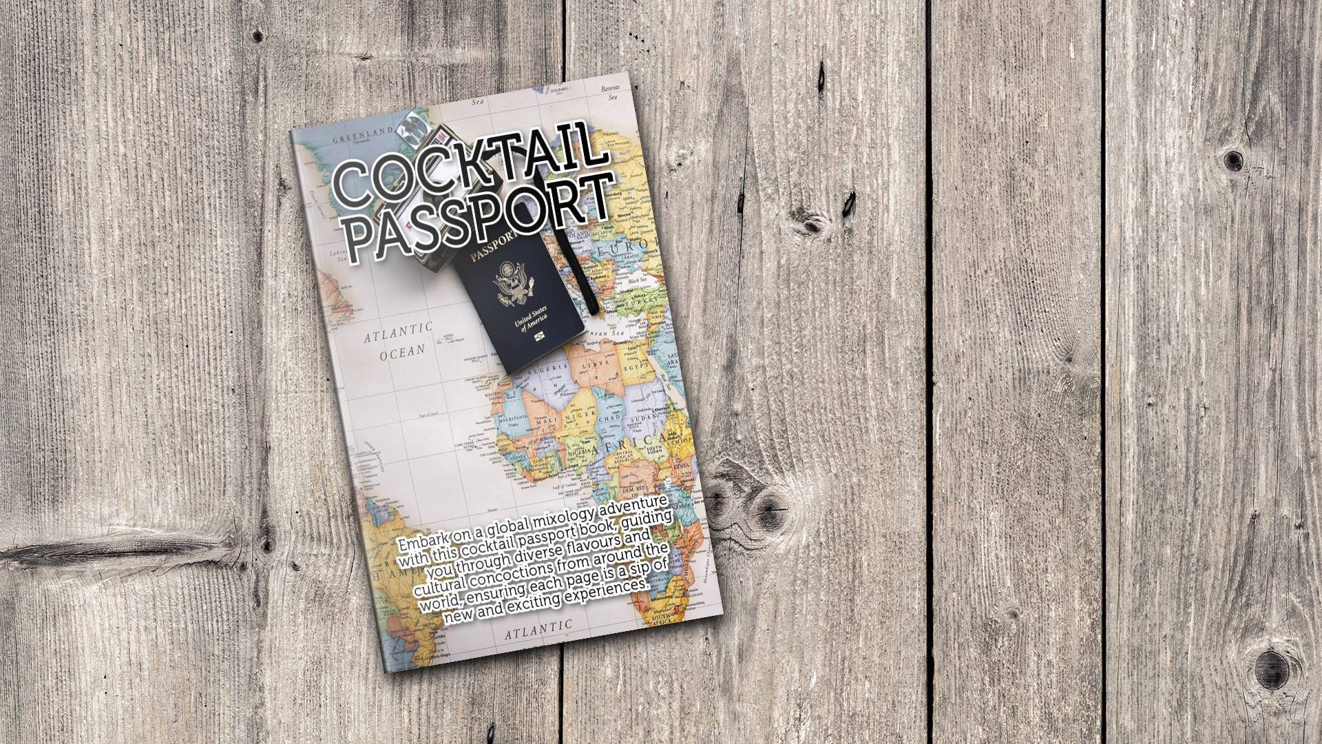 Cocktail Recipe Book: Mini Adult Cocktail Making Kit & Drink Making