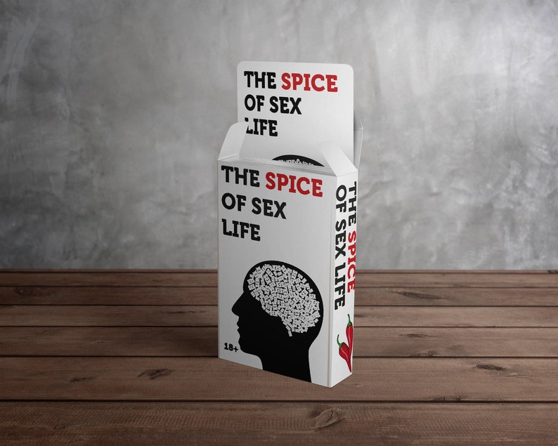 Spice of Sex Life Cards - Naughty Card Game for Couples