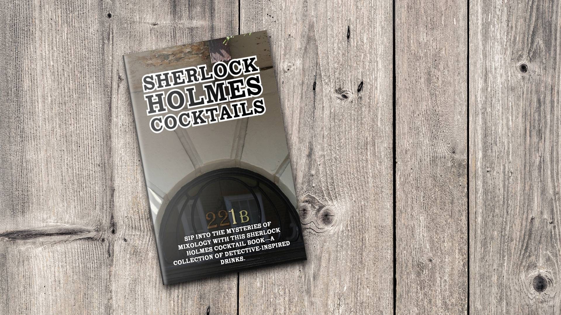 Sherlock Holmes Cocktail Book - Mini Adult Cocktail Making Guide