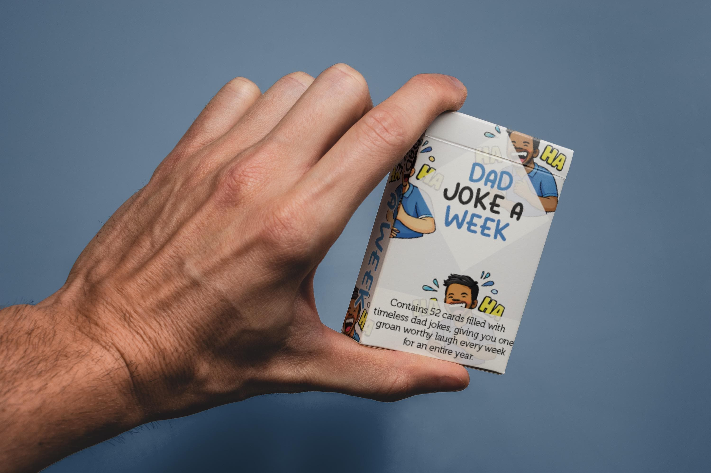 Dad Joke A Week Cards - Funny 52 Dad Jokes, Humour Gift