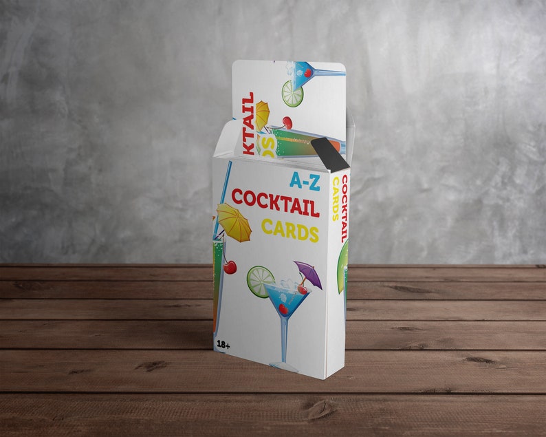 Cocktail Recipe Cards | Fun Kit for Date Night & Parties