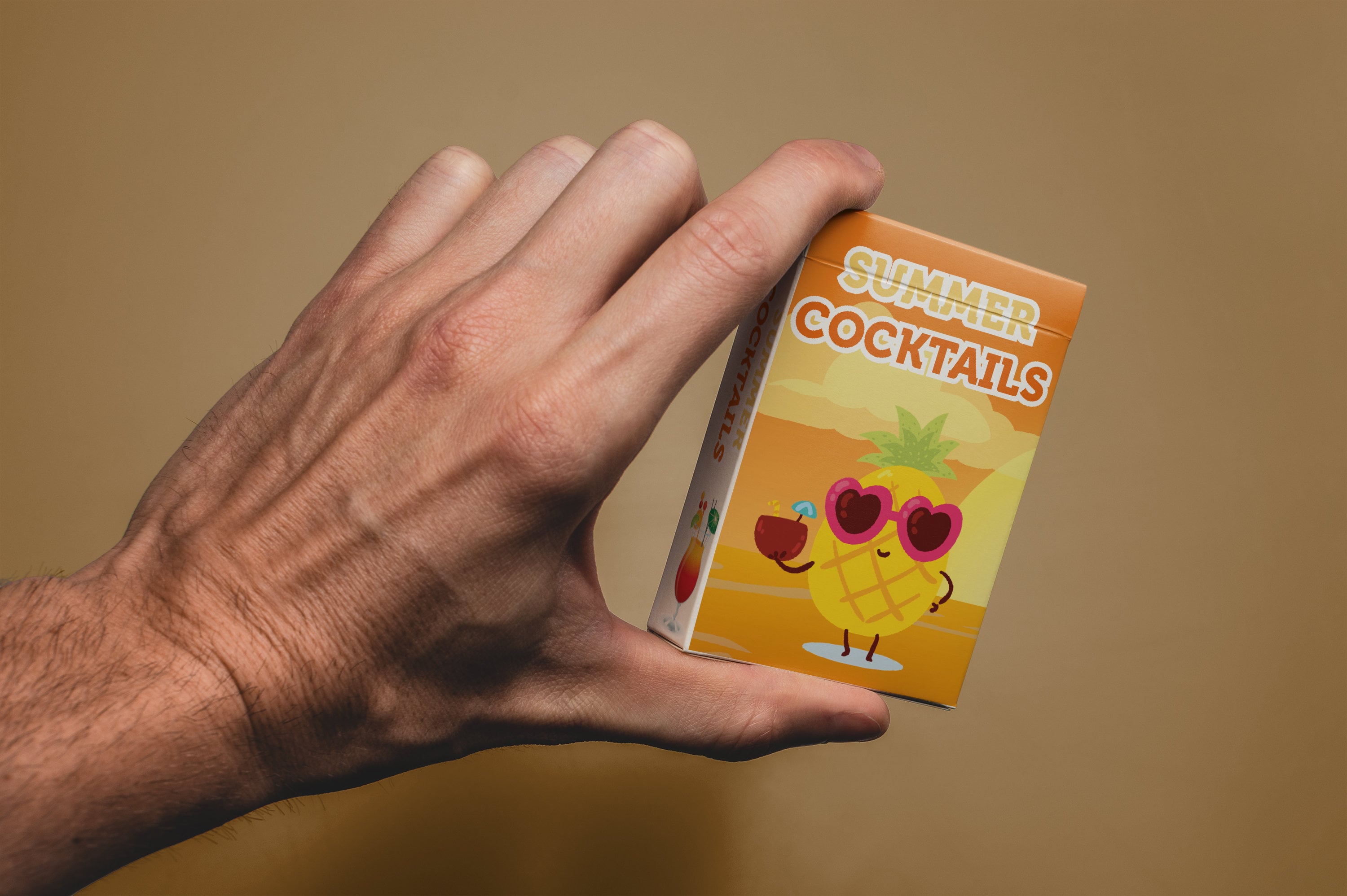 Summer Cocktail Recipe Cards - Fun Cocktail Card Pack for Parties