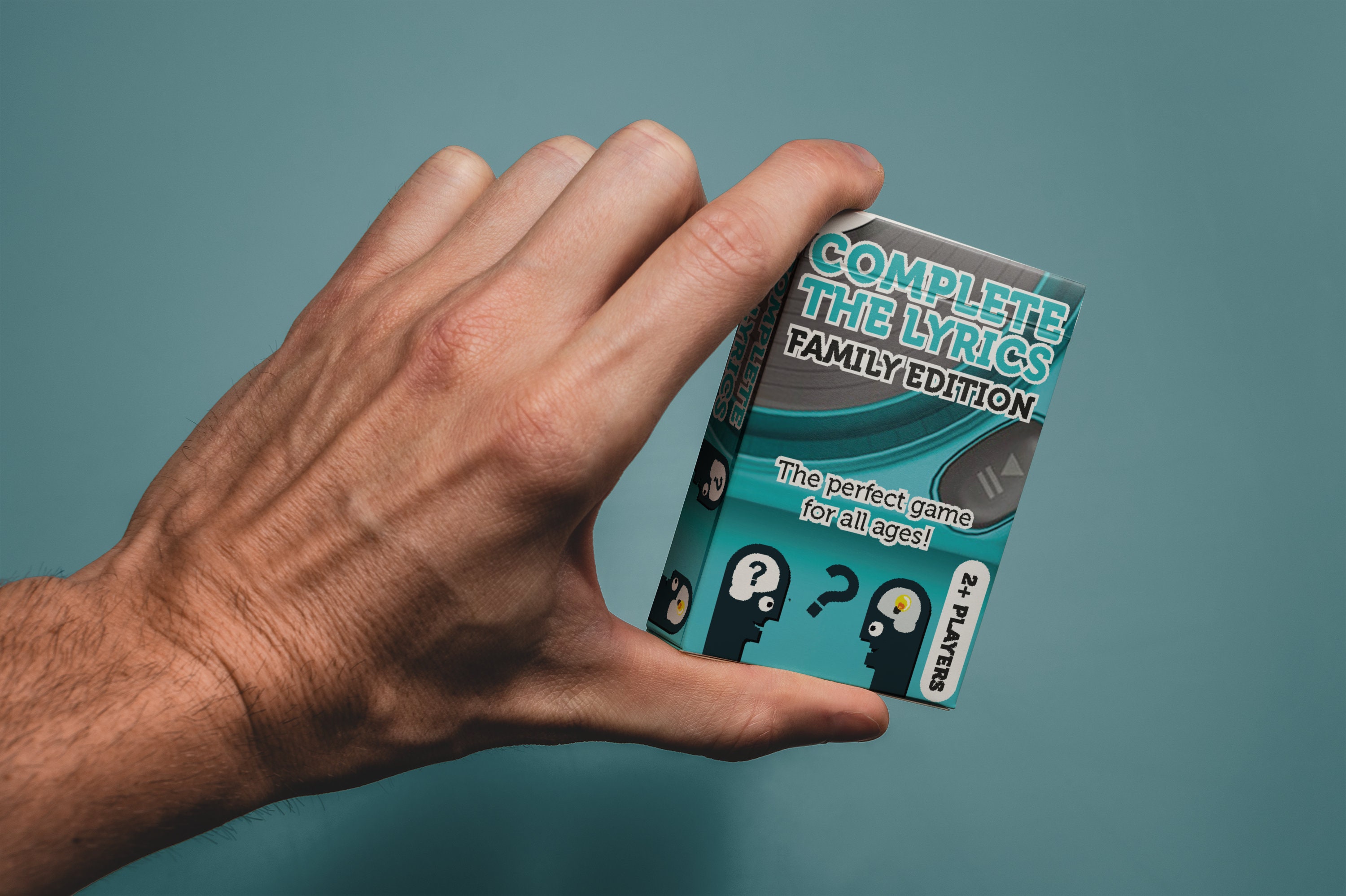 Complete the Lyrics Music Game - Fun Family Card Game