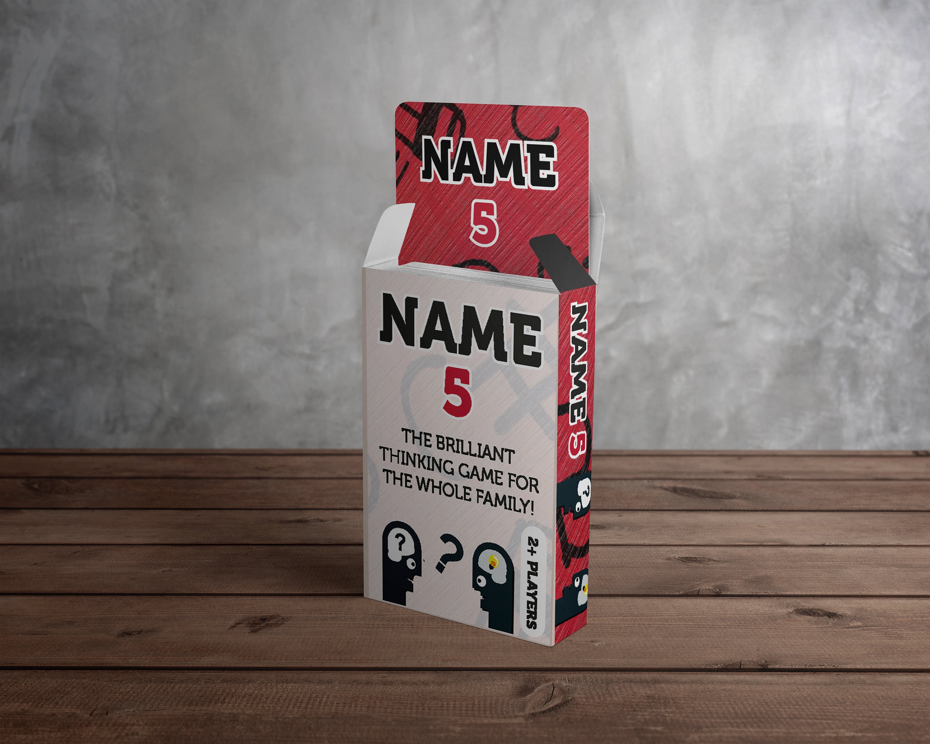 Name 5 Card Game - Fun Adult Party Game, Funny Group Game for Friends Game