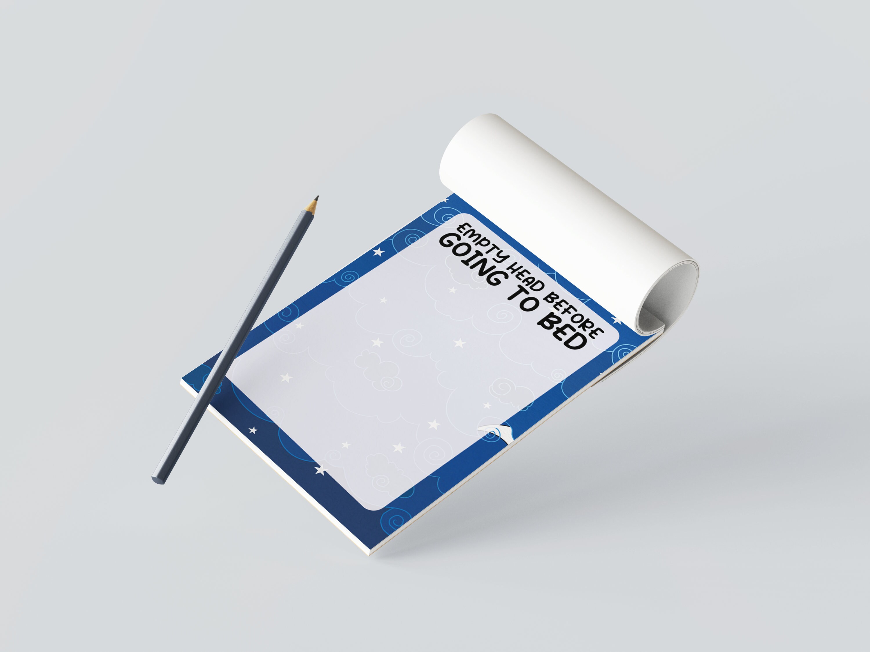 Empty Your Head A6 Notepad - Mental Health & Wellbeing
