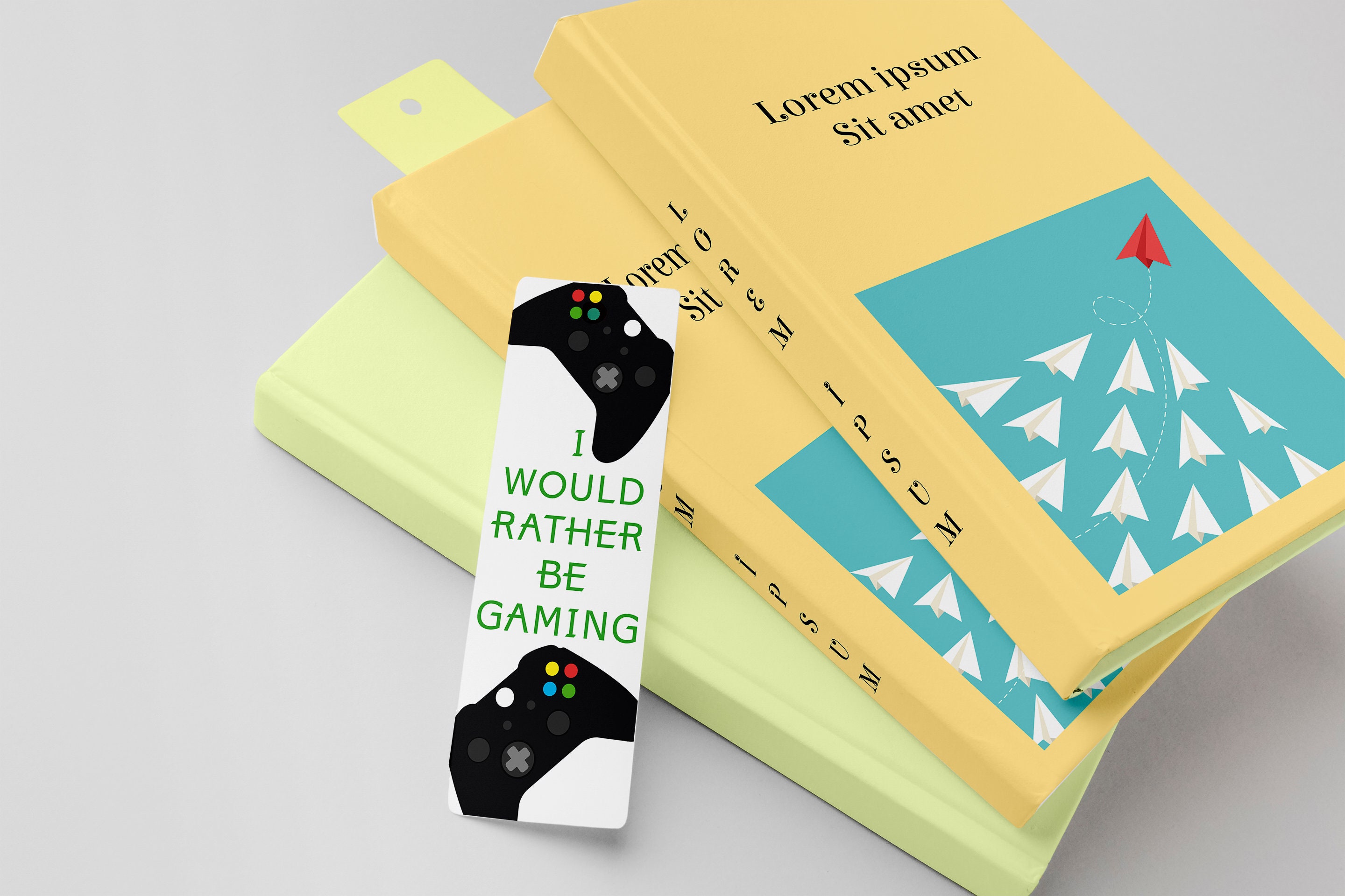 Gamer Xbox Bookmark - Gaming Accessory Gift for Gamers