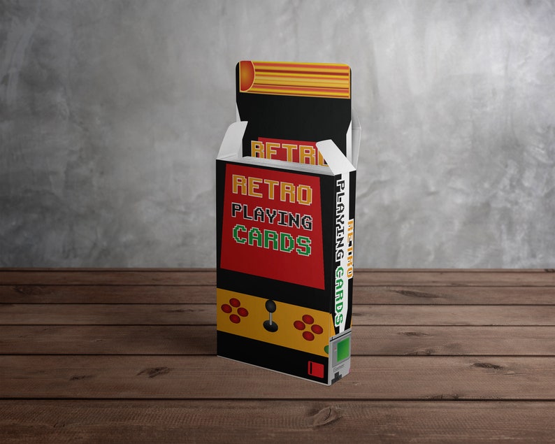 Retro Gamer Playing Cards – 52-Card Deck