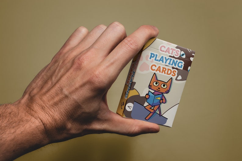 Cat Playing Cards – Colourful 52-Card Deck